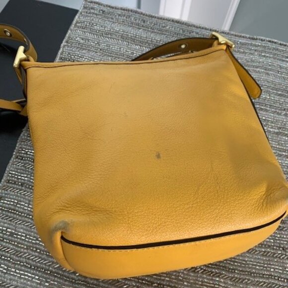 Coach Legacy Mini Duffle in Sunflower Yellow with Signature Leather Tassels - Picture 6 of 8